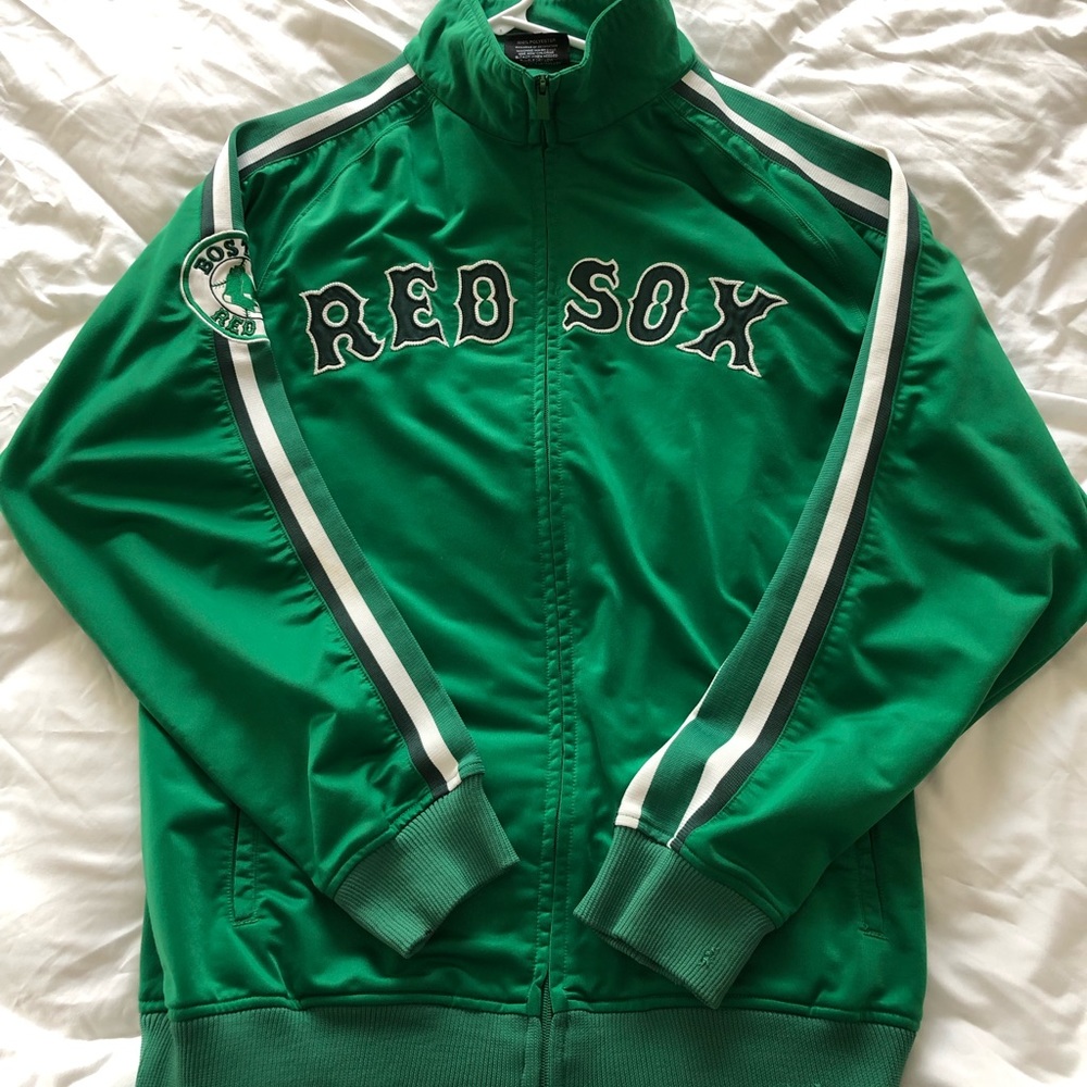 Boston Red Sox track jacket - St. Patty’s - Large